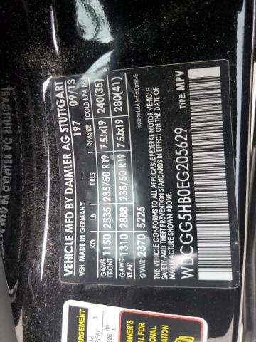 WDCGG5HB0EG205629 Mercedes-Benz GLK 350