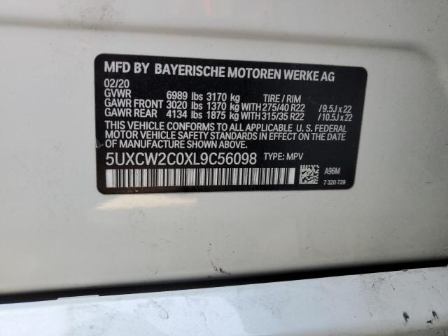 5UXCW2C0XL9C56098 BMW X7 Xdrive40i