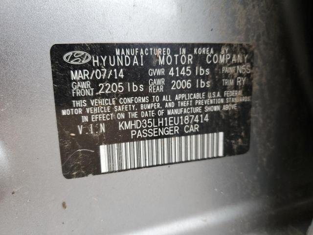 KMHD35LH1EU187414 Hyundai ELANTRA GT