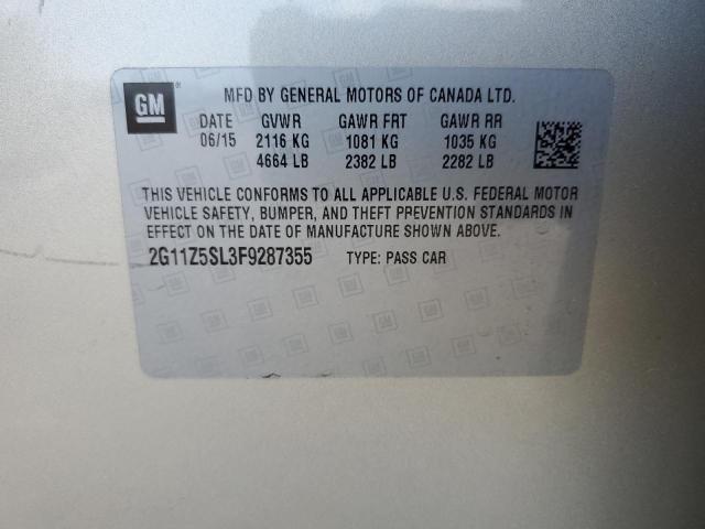 2G11Z5SL3F9287355 Chevrolet IMPALA LS