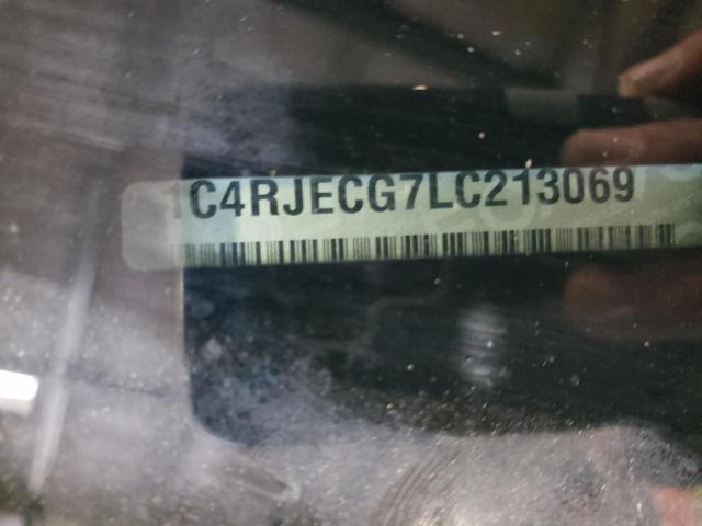 1C4RJECG7LC213069 Jeep Grand Cherokee Overland
