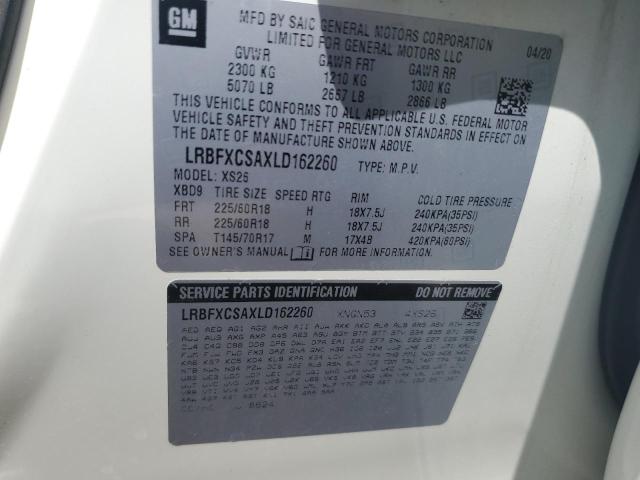 LRBFXCSAXLD162260 Buick Envision Essence