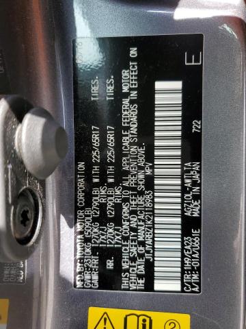 JTJYARBZ1K2118983 Lexus Nx 300 Base