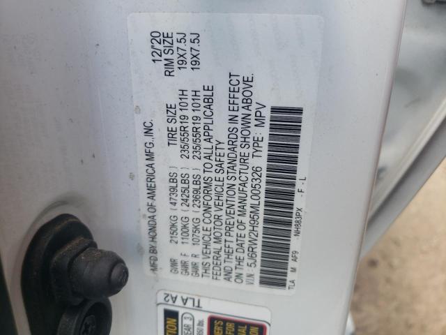 5J6RW2H95ML005326 Honda Cr-v Touring