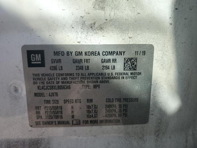 KL4CJCSBXLB056346 Buick Encore Essence