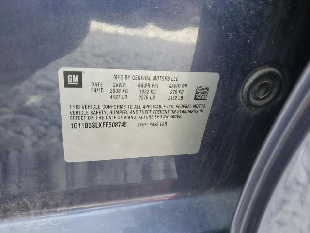 1G11B5SLXFF308746 Chevrolet MALIBU LS