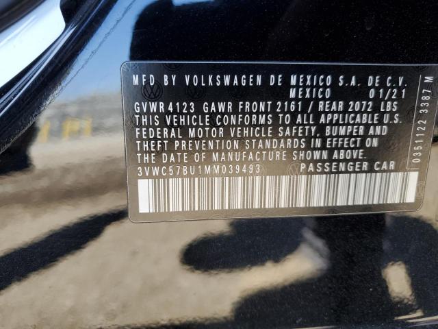 3VWC57BU1MM039493 Volkswagen JETTA S