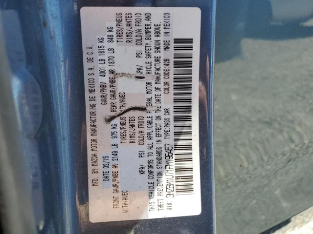 3MZBM1U71FM195457 Mazda 3 SPORT