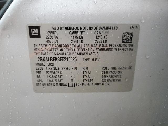 2GKALREK8E6215025 GMC Terrain Sle