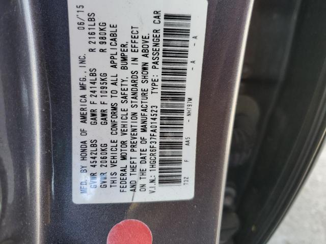 1HGCR6F37FA014523 Honda ACCORD HYBRID