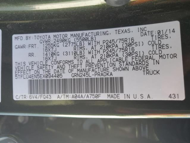 5TFLU4EN5EX094405 Toyota TACOMA DOU