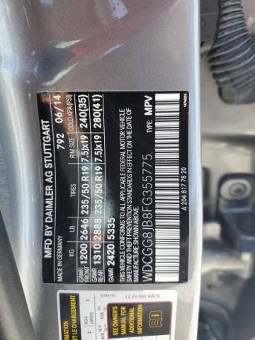 WDCGG8JB8FG355775 Mercedes-Benz GLK 350 4M