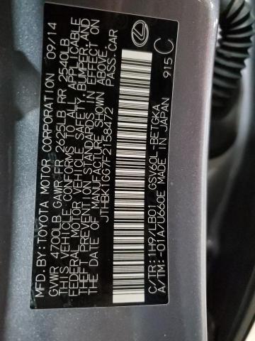 JTHBK1GG7F2158472 Lexus ES 350