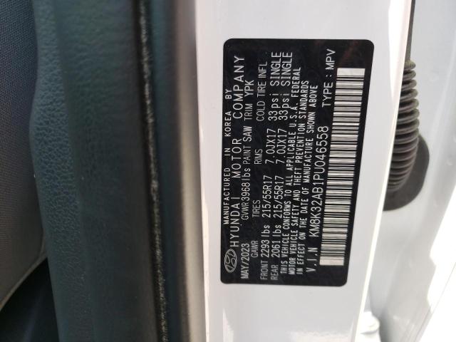 KM8K32AB1PU046558 Hyundai Kona Sel