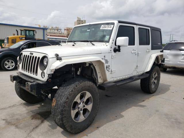 53047974 :رقم المزاد ، 1C4HJWEG2JL929034 vin ، 2018 Jeep Wrangler Unlimited Sahara مزاد بيع