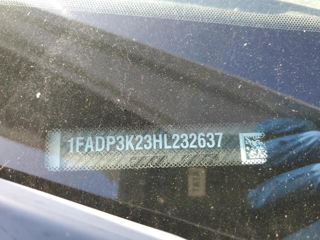 1FADP3K23HL232637 Ford FOCUS SE