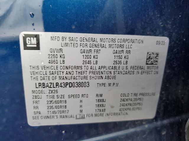 LRBAZLR43PD038003 Buick Envision Preferred