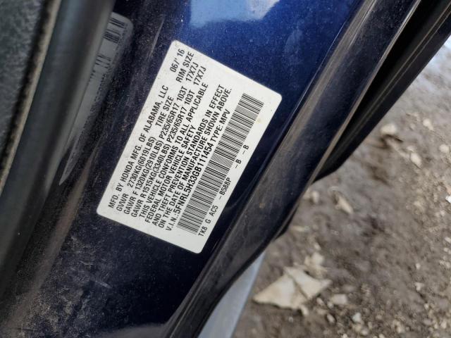 5FNRL5H33GB111454 Honda ODYSSEY SE