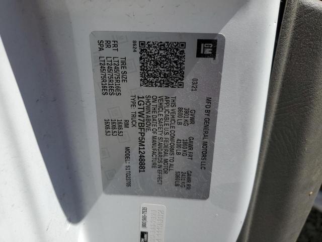 1GTW7BFP5M1248881 GMC Savana G2500