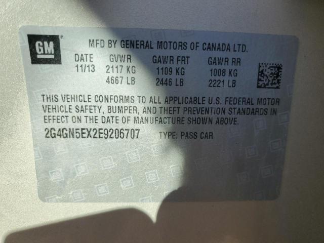 2G4GN5EX2E9206707 Buick Regal Premium