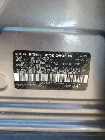 JA4AZ3A33JZ044070 Mitsubishi Outlander Se