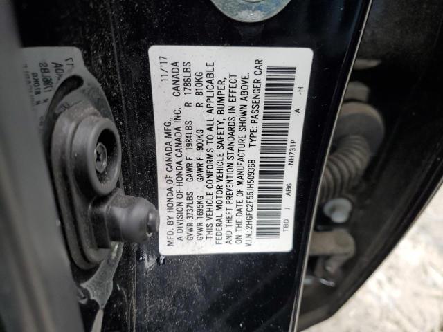 2HGFC2F55JH509368 Honda Civic Lx