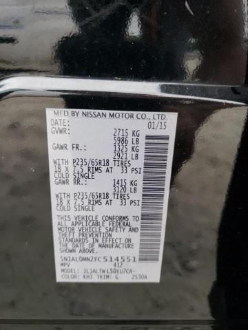 5N1AL0MN2FC514551 Infiniti QX60