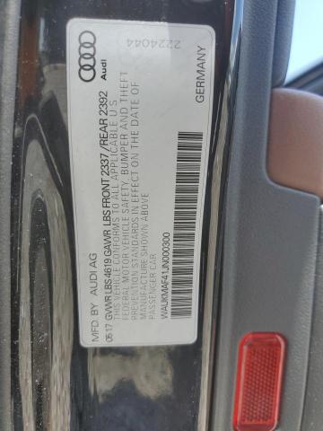 WAUKMAF41JN000300 Audi A4 PREMIUM