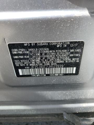 JF2SJAGC2JH523939 Subaru Forester 2.5i Premium