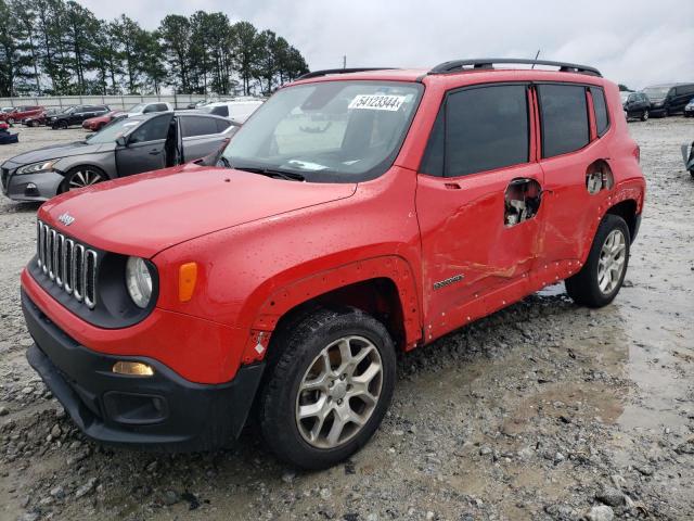 Auction sale of the 2016 Jeep Renegade Latitude, vin: ZACCJBBT2GPD40753, lot number: 54123344