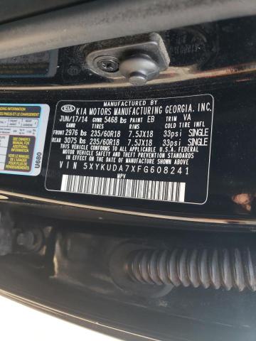 5XYKUDA7XFG608241 KIA SORENTO EX