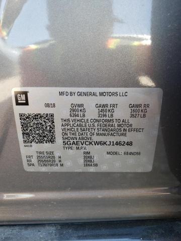 5GAEVCKW6KJ146248 Buick Enclave Avenir