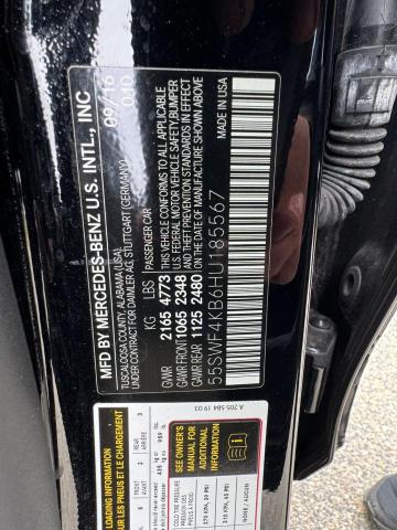 55SWF4KB6HU185567 Mercedes-Benz C 300 4matic