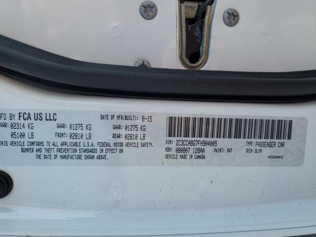 2C3CCABG7FH904005 Chrysler 300 S