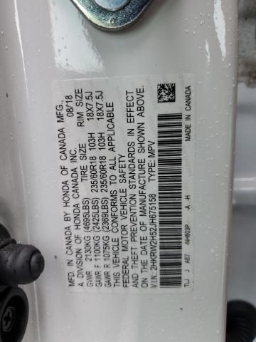 2HKRW2H52JH675158 Honda CR-V EX