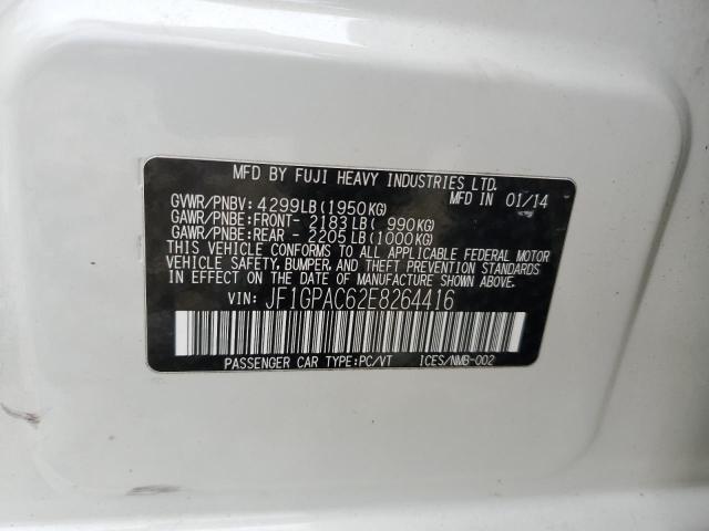 JF1GPAC62E8264416 Subaru Impreza Premium