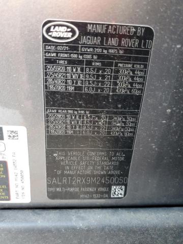 SALRT2RX9M2450050 Land Rover Discovery S R-dynamic
