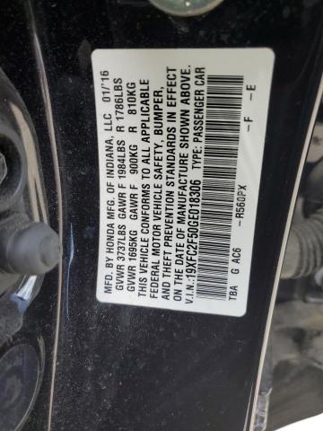 19XFC2F50GE018306 Honda Civic Lx