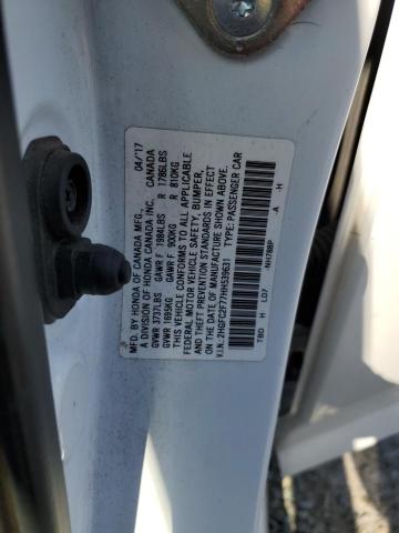 2HGFC2F77HH539631 Honda CIVIC EX