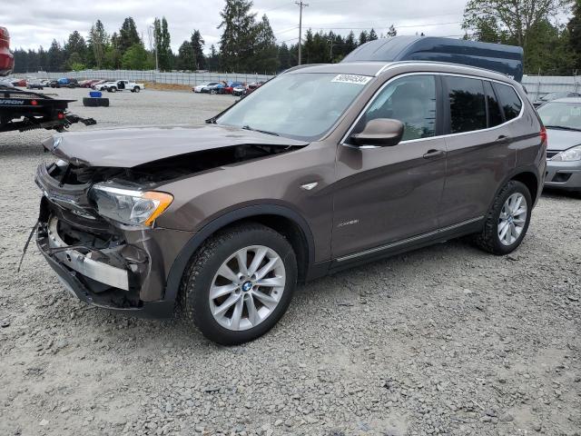 Auction sale of the 2012 Bmw X3 Xdrive28i, vin: 5UXWX5C5XCL727657, lot number: 50904534