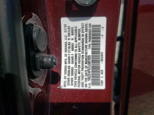 19XZE4F57LE007025 Honda INSIGHT EX