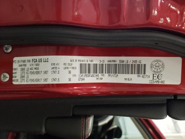 1C4PJMBS8FW661945 Jeep Cherokee Trailhawk