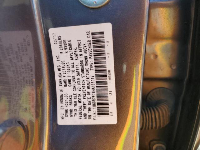 1HGCR2F79HA185045 Honda ACCORD EX