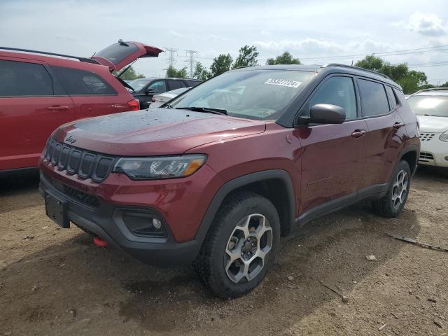 Продаж на аукціоні авто 2022 Jeep Compass Trailhawk, vin: 3C4NJDDB9NT151533, номер лоту: 55327724