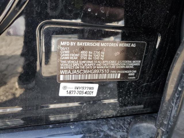 WBAJA5C36HG897510 BMW 530 I