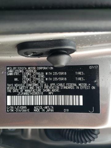 JTJYARBZ1H2080518 Lexus Nx 200t Base