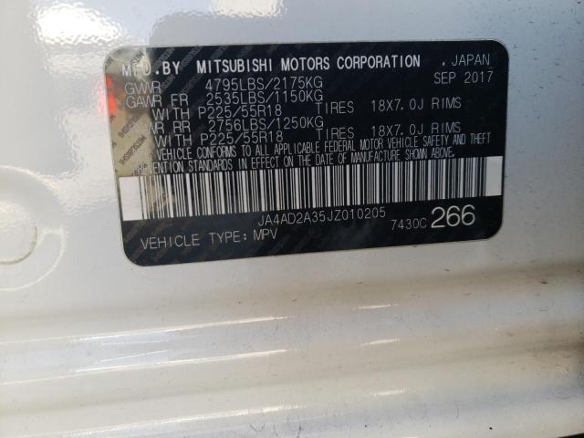 JA4AD2A35JZ010205 Mitsubishi Outlander Es