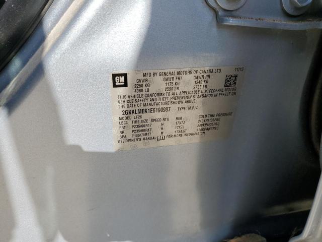 2GKALMEK1E6190987 GMC Terrain Sle