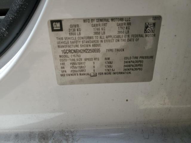 1GCRCNEH2HZ250695 Chevrolet Silverado C1500