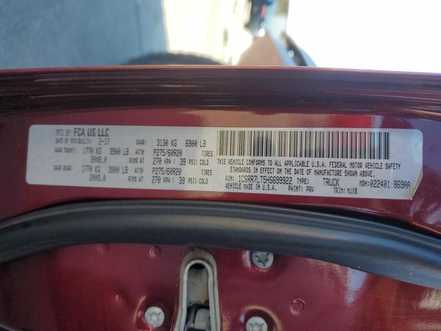 1C6RR7LT5HS699922 RAM 1500 Slt